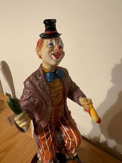 The Julian Collection vintage clown figurine