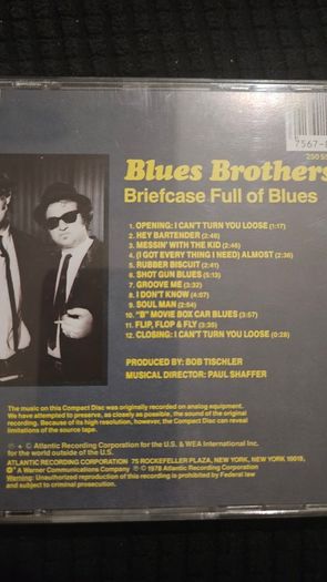 Blues Brothers. Briwfcase Full Of Blues.