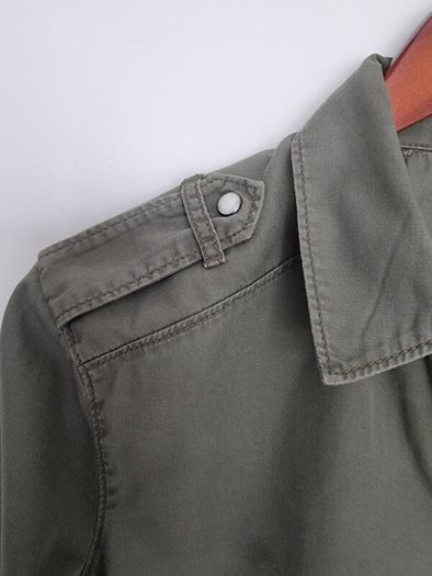 BDG Khaki Cotton Shirt,  Size M