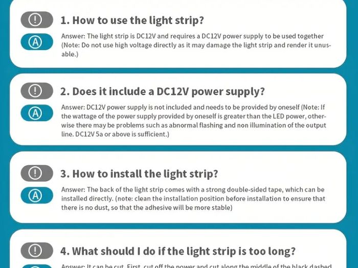 DC 12V COB LED Strip Light, 5Mm Wide X 5M Long, Caravan Interior Lighting,