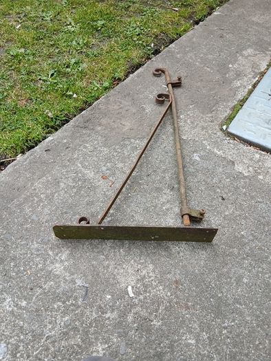 antique swing sign bracket