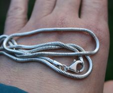 Sterling Silver 925 snake chain 20,5" 11,2g