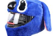 Helmet Protection Headgear Cover Cartoon Fluffy Plush Set For Motorcycle Full-Face Protective Case Motorbike Safety Trendy