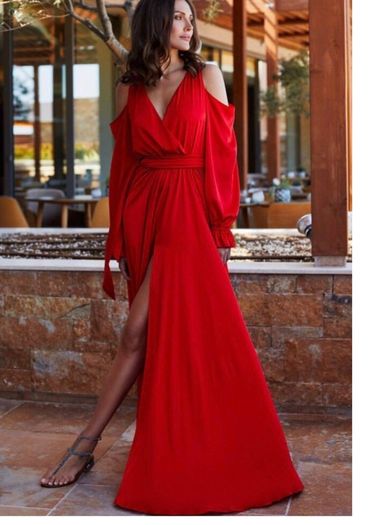 New red satin special occasion dress size Medium