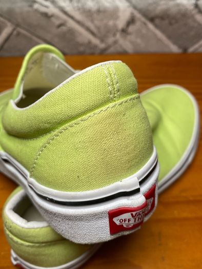 Vans Off The Wall Ladies Like Green Slip-on UK4 EUR36.5