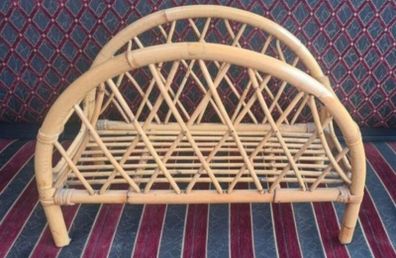 Bamboo Magazine Rack