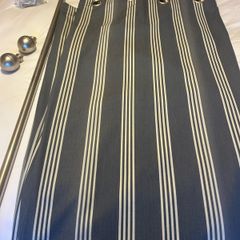 curtains & pole