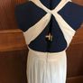 Pre-loved Light Blue two layer long dress Image 4