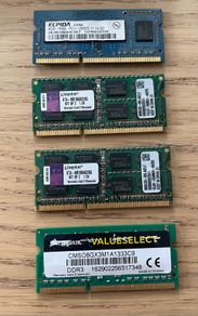 4x 4GB ddr3 laptop ram lot