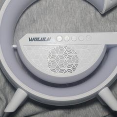 bluetooth led speaker wireless charging lamp