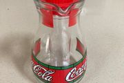 Coca Cola Glass jug with Ice Container