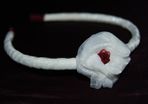 Handmade organza hairband
