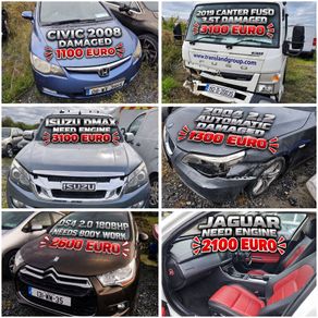 Cars Damaged