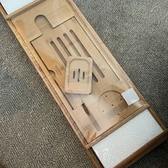bath caddy bamboo new