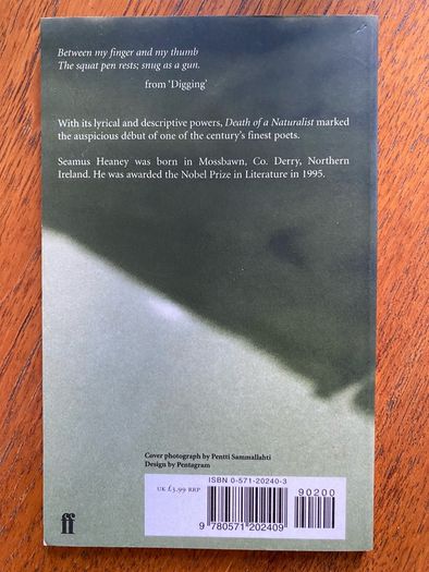 Seamus Heaney - Death of a Naturalist