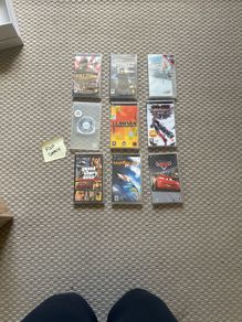 PSP Games Bundle, GTA, Tekken, Killzone, Monster Hunter & More (9 Games)