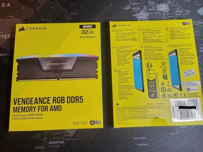 32gb Corsair Vengeance Rgb Ddr5-6000 Ram