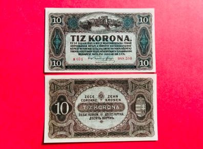 Hungary  10. Korona  1920  Pick  60. UNC