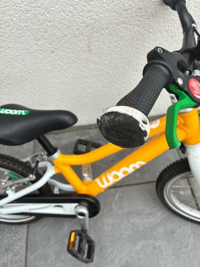 Woom 2 bike yellow