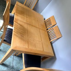 dining table with 6 chairs