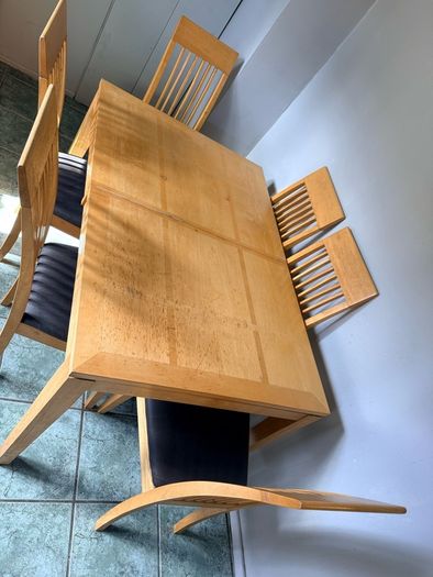 dining table with 6 chairs