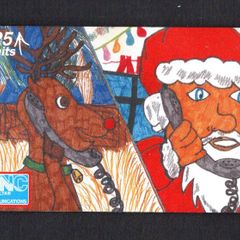 1997 Gibraltar 25 unit Christmas (Siemens - S5 (Landis & Gyr (Optical)) Phonecard