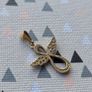 Gold pendant, stamped 375. A few stones are missing, so selling for repair. Please see photos for condition. Image 6