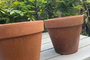 ShabbyChic  2  Garden Pots