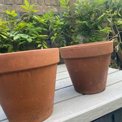 ShabbyChic  2  Garden Pots