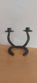 Horseshoe candlesticks