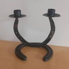 Horseshoe candlesticks