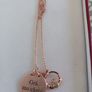 Gold colour chain and pendant Image 3