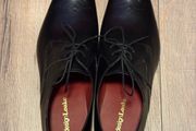 Design Loake Powers Good Year Welted Mens Black Leather Derby shoes UK 11 (NEW)