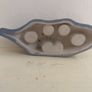 Beautiful Vintage Irish Wade Leaf Shaped Taper Candle Holder Image 3