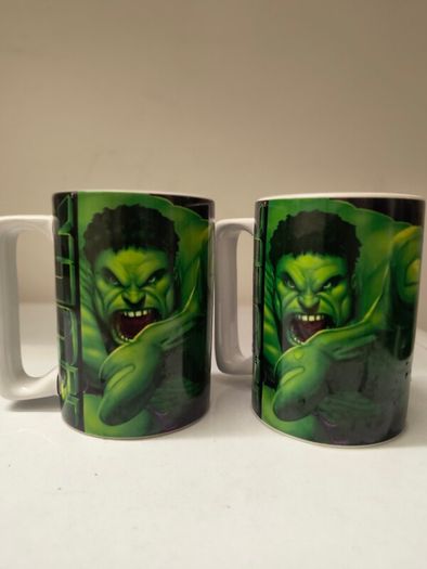Hulk Ceramic Mugs Vintage 2003