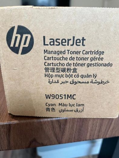 Hp W9051mc Cyan Toner 87600/87650