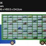 Cars Shelf Cabinet Display Organizer Hot Wheels Image 3