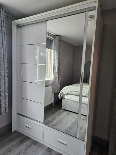 Wardrobe SYCYLIA 153cm White