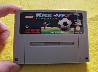 Kick Off 3 European Super Nintendo Snes Arcade Games Original
