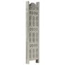 Hand carved 4-Panel Room Divider Grey 160x165 cm Solid Mango Wood Image 2