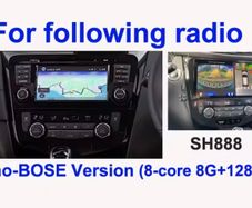 New Nissan Qashqai& X-Trail 8 core 8GB ram 128 GB memory Apple Car Play Android Auto