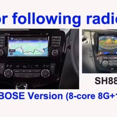 New Nissan Qashqai& X-Trail 8 core 8GB ram 128 GB memory Apple Car Play Android Auto