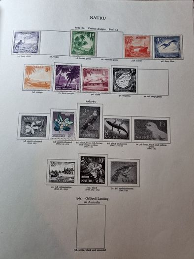 MAURITIUS album with stamps
