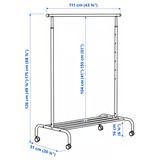 IKEA RIGGA Clothes rack