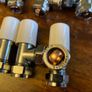 New EPH Radiator 15mm Lock shield Valves & Fittings Image 5