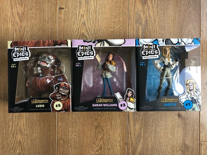 The Labyrinth: Jareth, Sarah & Ludo Bundle (Weta Mini Epics)