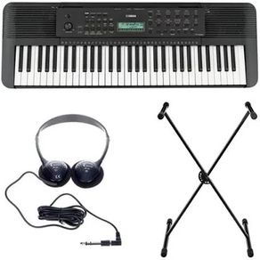 Yamaha PSR E273 Portable Keyboard with accessories, Black. Like NEW, never played.