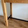 Harvey Norman Oak Breakfast Bar Table + 2 Adjustable Bar Stools Image 5