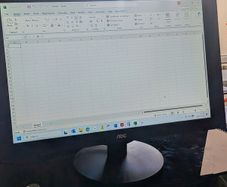 AOC 24" Full HD Monitor (M2470SWH), Built-in Speakers & Dual HDMI
