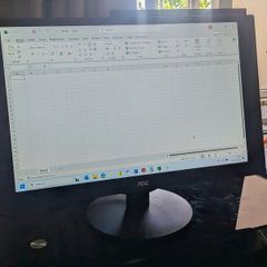 AOC 24" Full HD Monitor (M2470SWH), Built-in Speakers & Dual HDMI